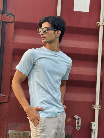 Classic Tshirt - Sky blue