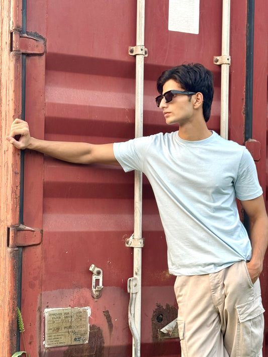 Classic Tshirt - Sky blue