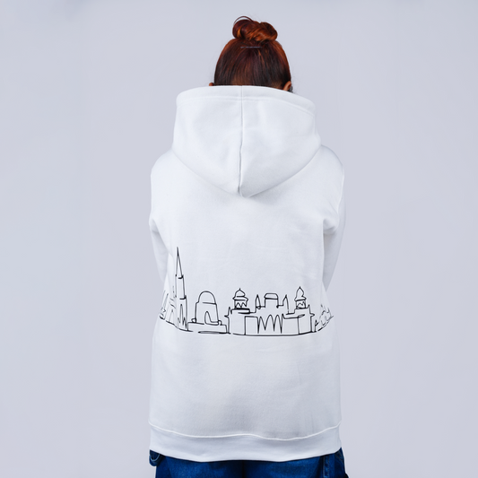 Hoodie - White - Style Inspired by the City of Lights